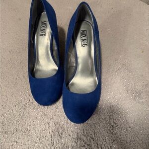 Mix No. 6 Blue Madeleine Heels